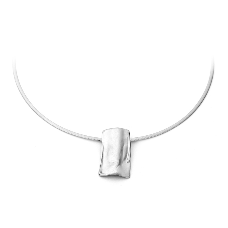 N° 225 Handmade Silver Memorial Necklace Ines Bouwen Jewelry